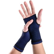 1 Pair Wrist Compression Glove Wrist Support Sleeves for Carpal Tunnel and Wrist Pain Relief Treatment, Everyday Use Wrist Brace for Women and Men